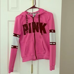 PINK Victoria's Secret Jackets & Coats - Pink hoodie PINK Victoria's Secret Jackets & Coats - Pink hoodie
